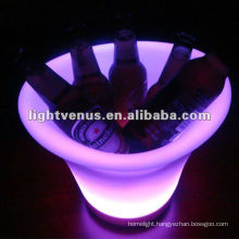 plastic/PE led ice bucket/with CE/RoHS certification